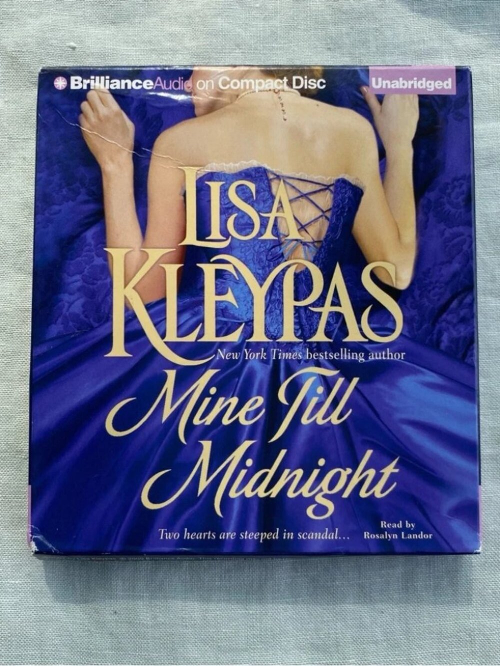 Lisa Kleypas Hathaways #1 Mine Till Midnight8 discs unabridged audiobook CD